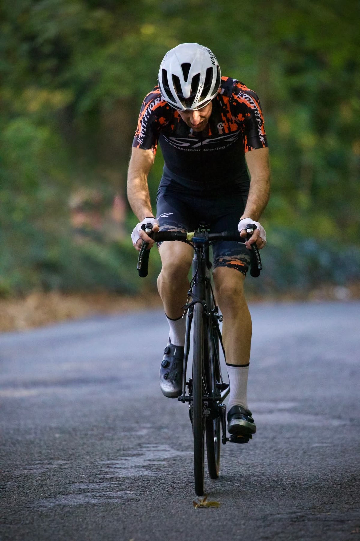 Luke takes the top step at Stoke Hill hill climb