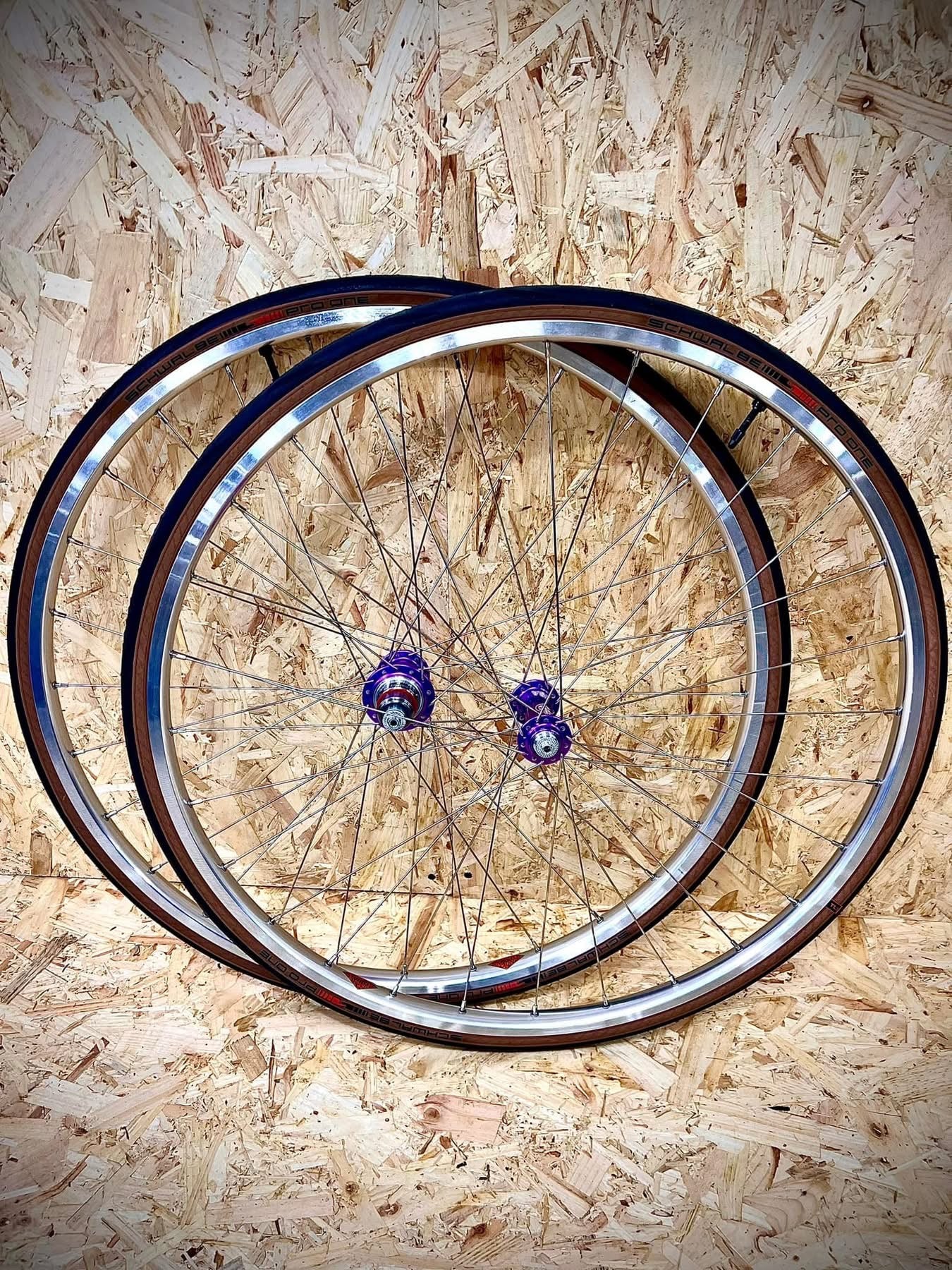 Pacenti Brevet/White Industies Custom Build 700c Rim Brake Wheelset