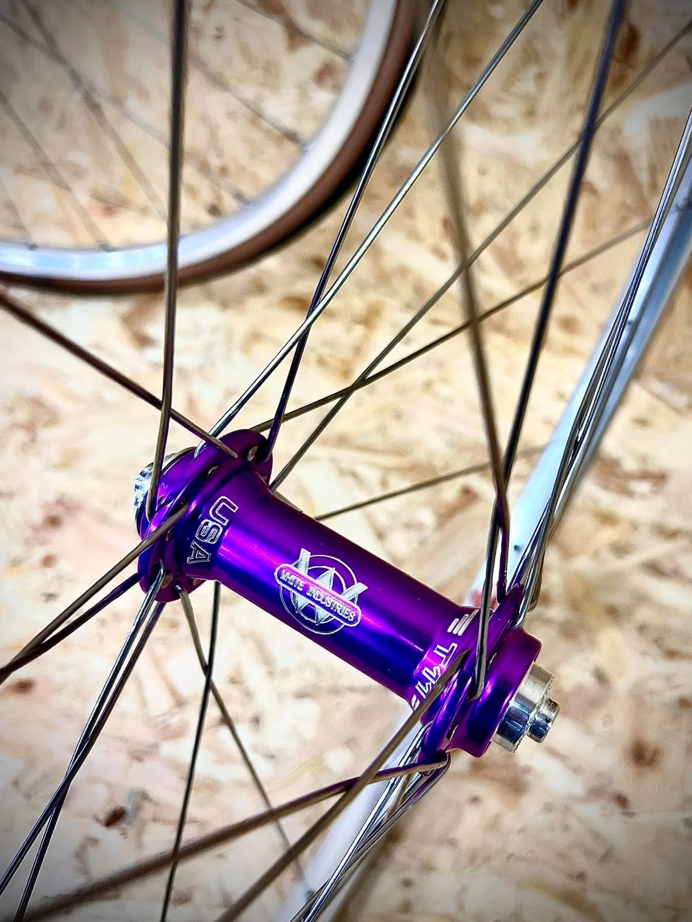 Pacenti Brevet/White Industies Custom Build 700c Rim Brake Wheelset