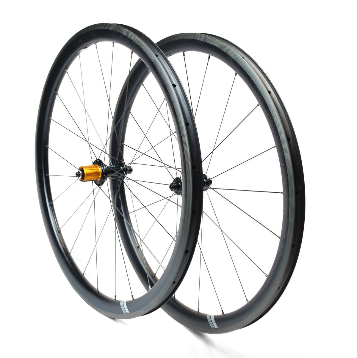 PR38 Carbon Rim Brake Wheelset 700c 20H/20H