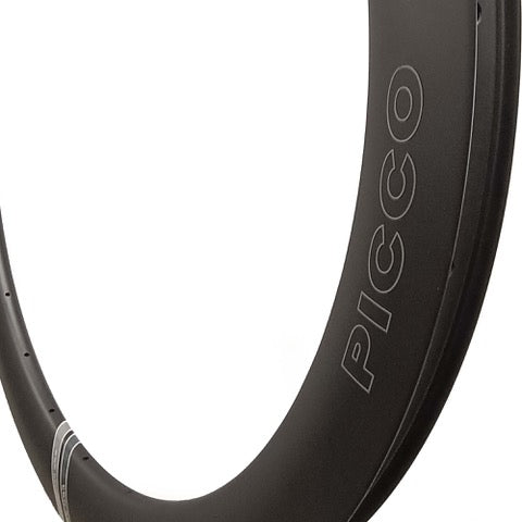 Picco 46 Carbon Disc Clincher Hookless 700c Rim