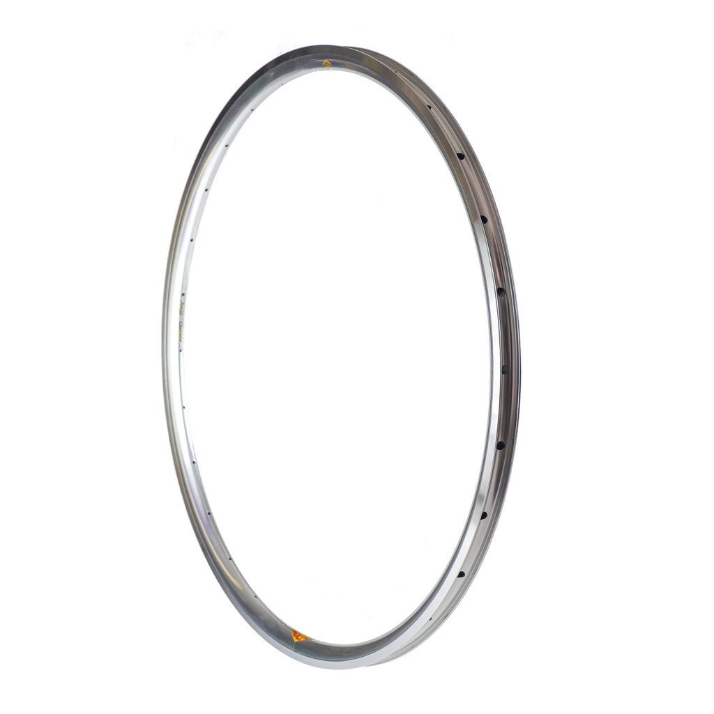 Pacenti Forza Classico Silver Rear Rim Brake Rim Asymmetrical 700c