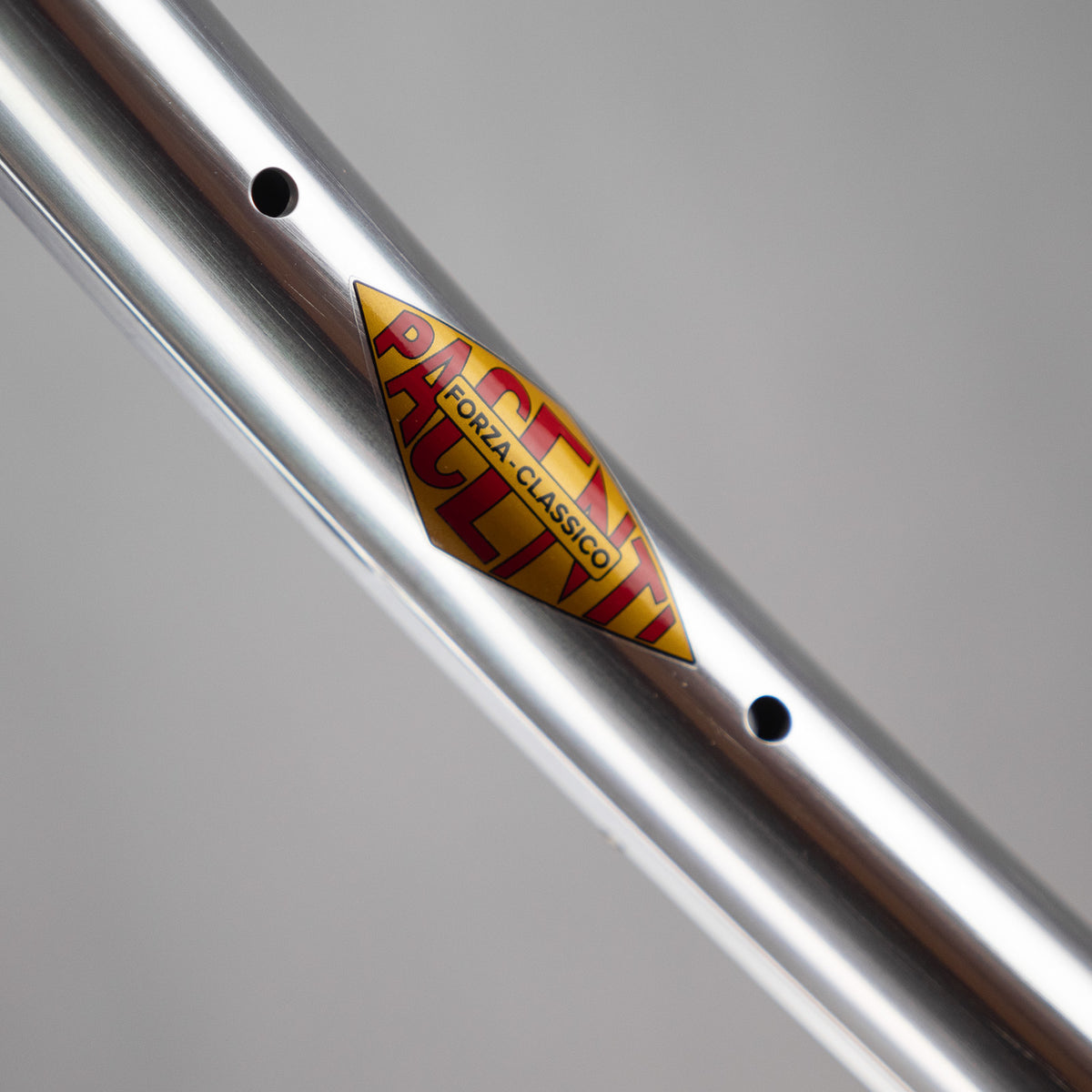 Pacenti Forza Classico Silver Rear Rim Brake Rim Asymmetrical 700c