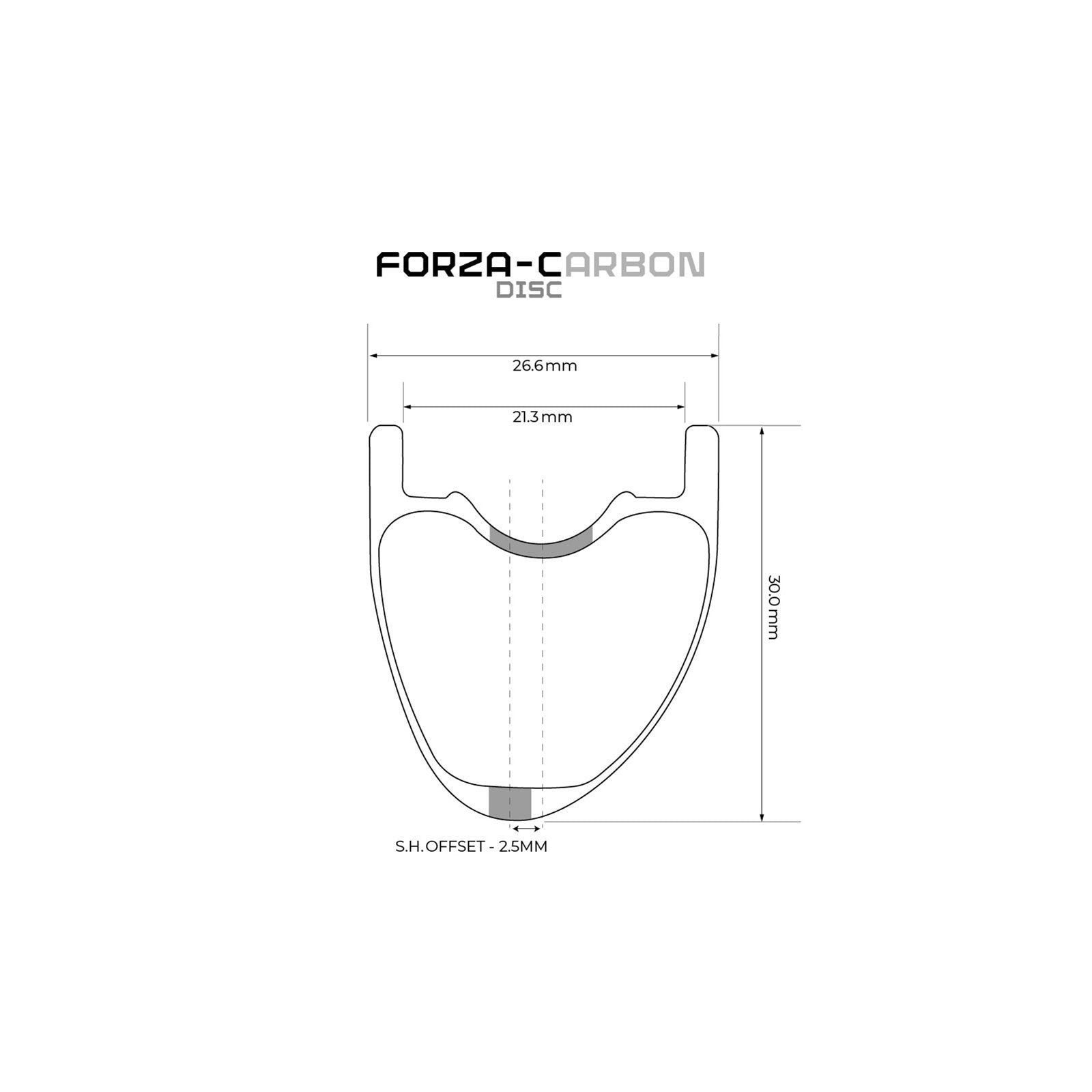 Forza-Carbon 30 Disc Wheelset 700c