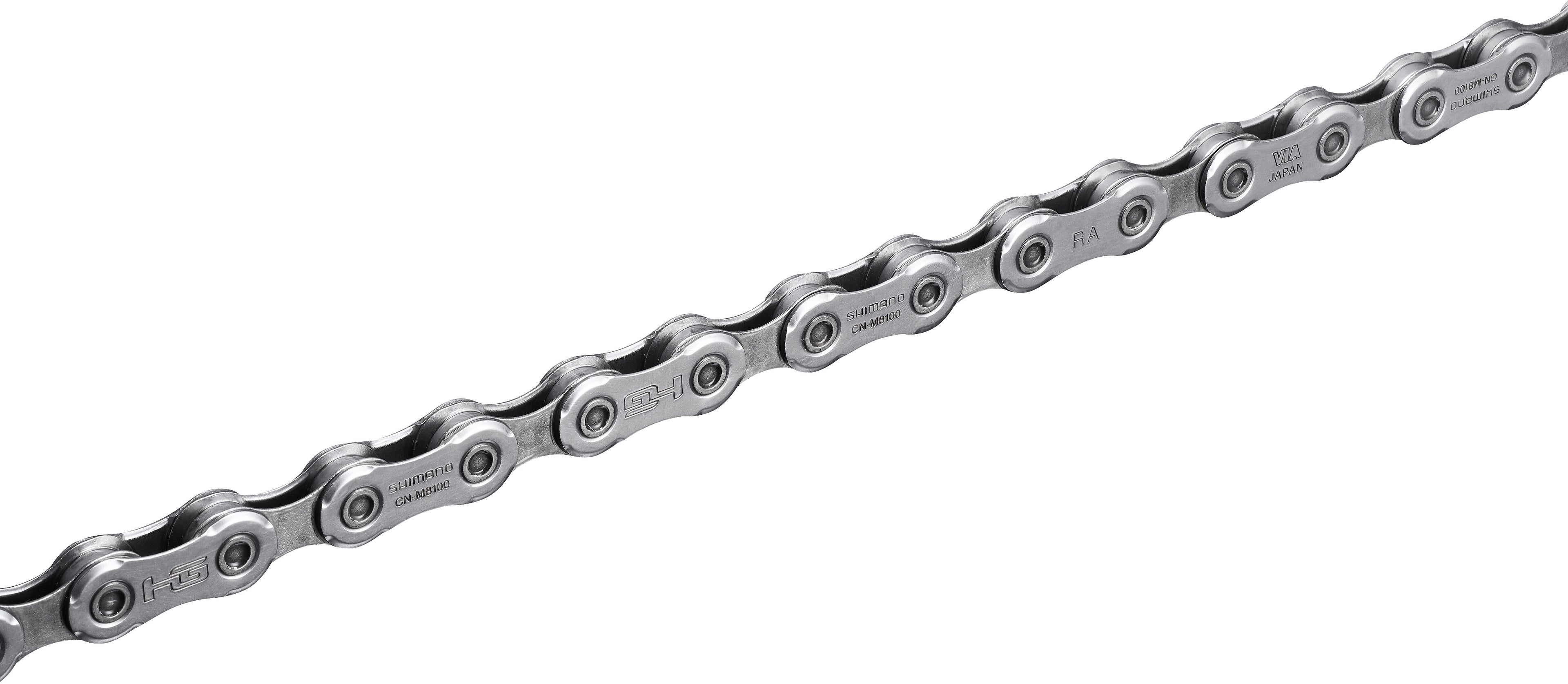 Shimano CN-M8100 XT/Ultegra HG+ chain with quick link, 12-speed, 126