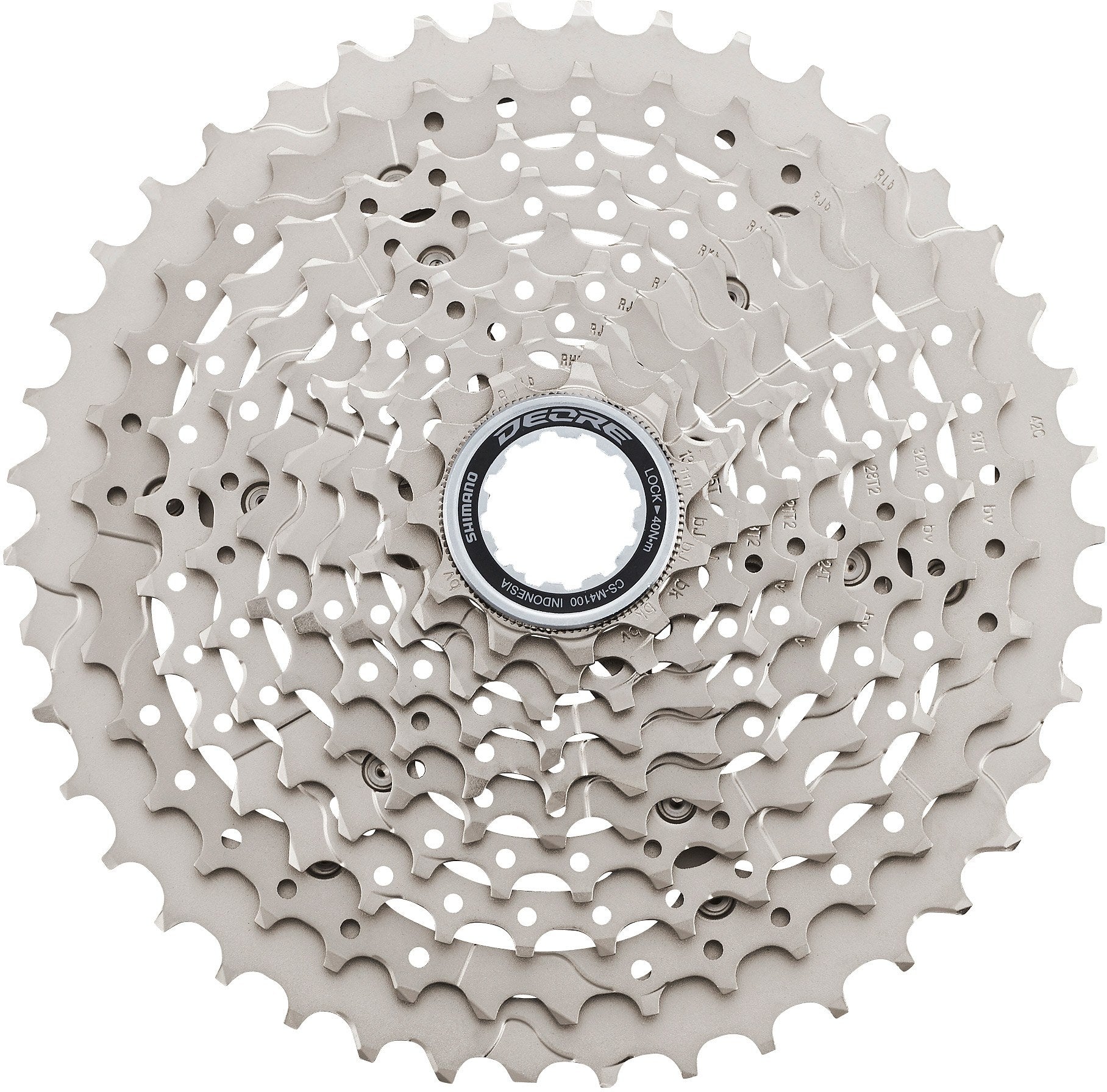 Shimano CS-M4100 Deore 10-speed cassette, 11-42T