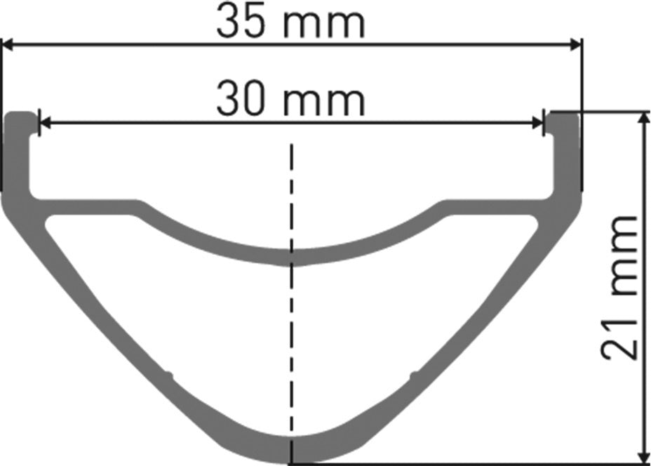 DT Swiss EX 511 SBWT disc-specific Presta Black Rim