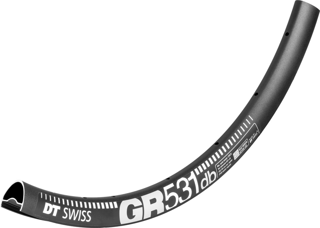 DT Swiss GR 531 DB SBWT Presta-drilled black Rim