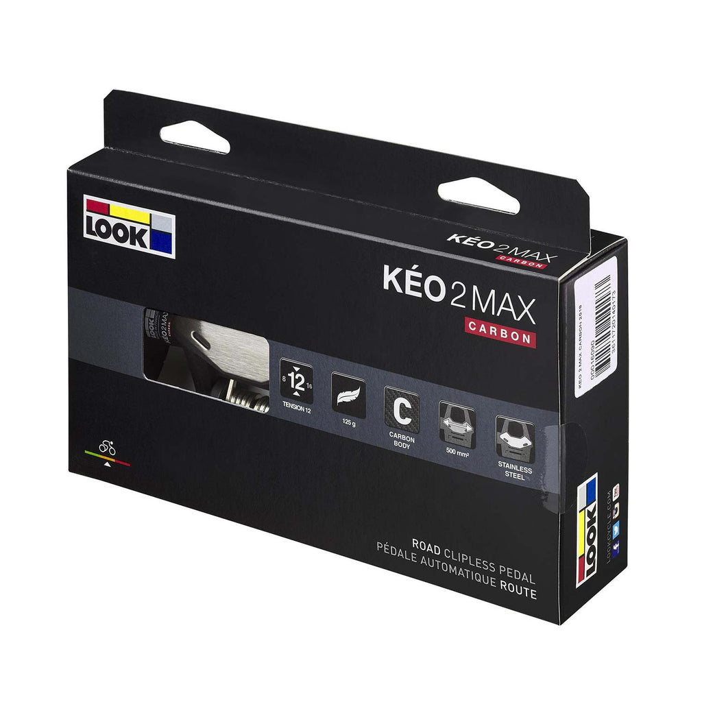 Look Keo 2 Max Carbon Black Pedals