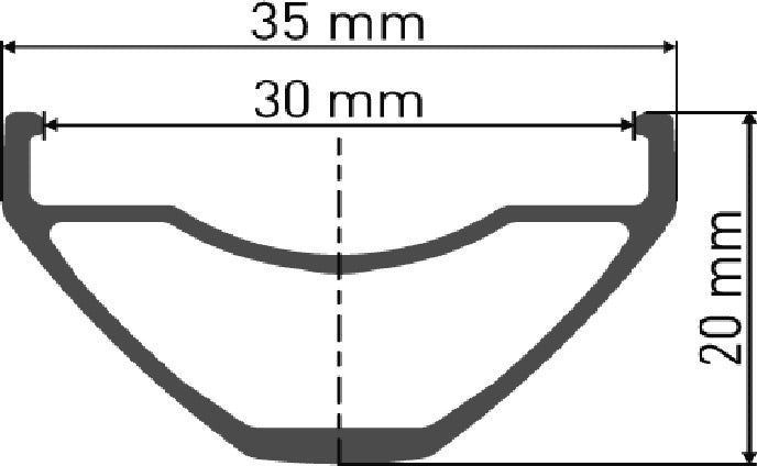 DT Swiss M 502 SBWT disc-specific Presta Black Rim