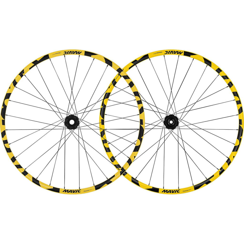 Mavic Deemax DH Yellow 29 6 Bolt Boost Wheelset