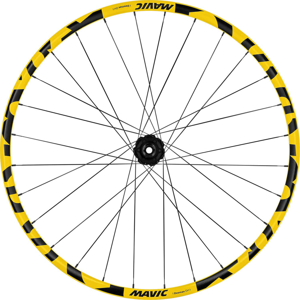 Mavic Deemax DH Yellow 29 6 Bolt Boost Wheelset