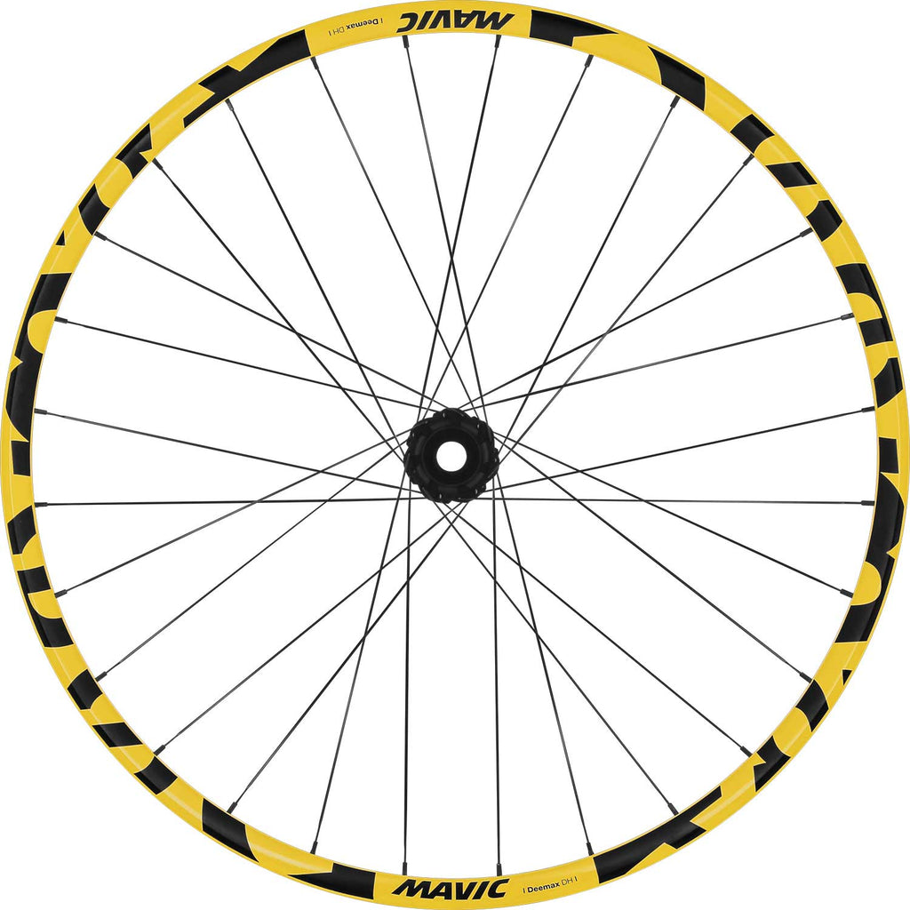 Mavic Deemax DH Yellow 29 6 Bolt Boost Wheelset