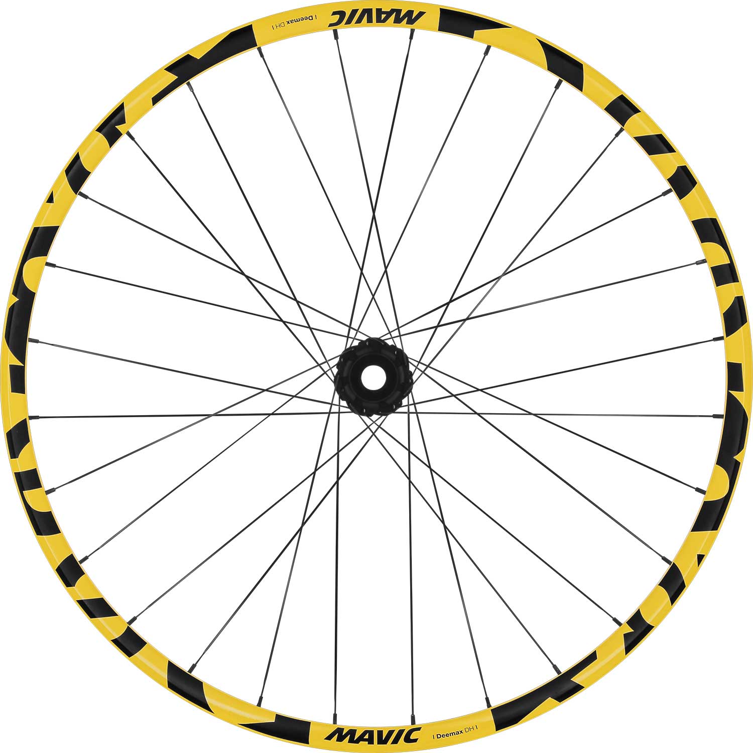 Mavic Deemax DH Yellow 29 6 Bolt Boost Wheelset