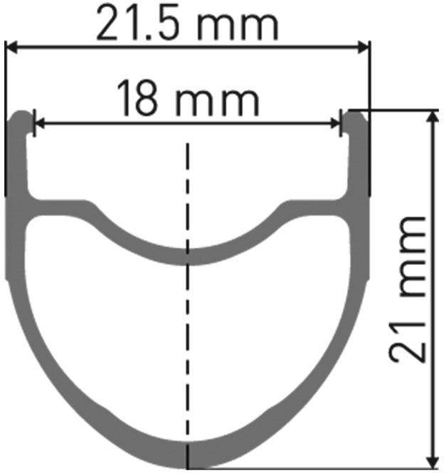 DT Swiss R 460 Sleeve-joined Presta-Drilled Rim Brake Rim 700c