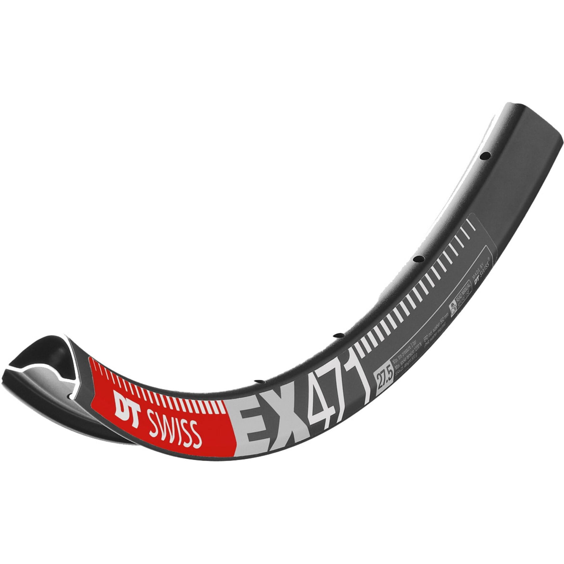 DT Swiss EX 471 SBWT Disc-Specific Presta Black Rim