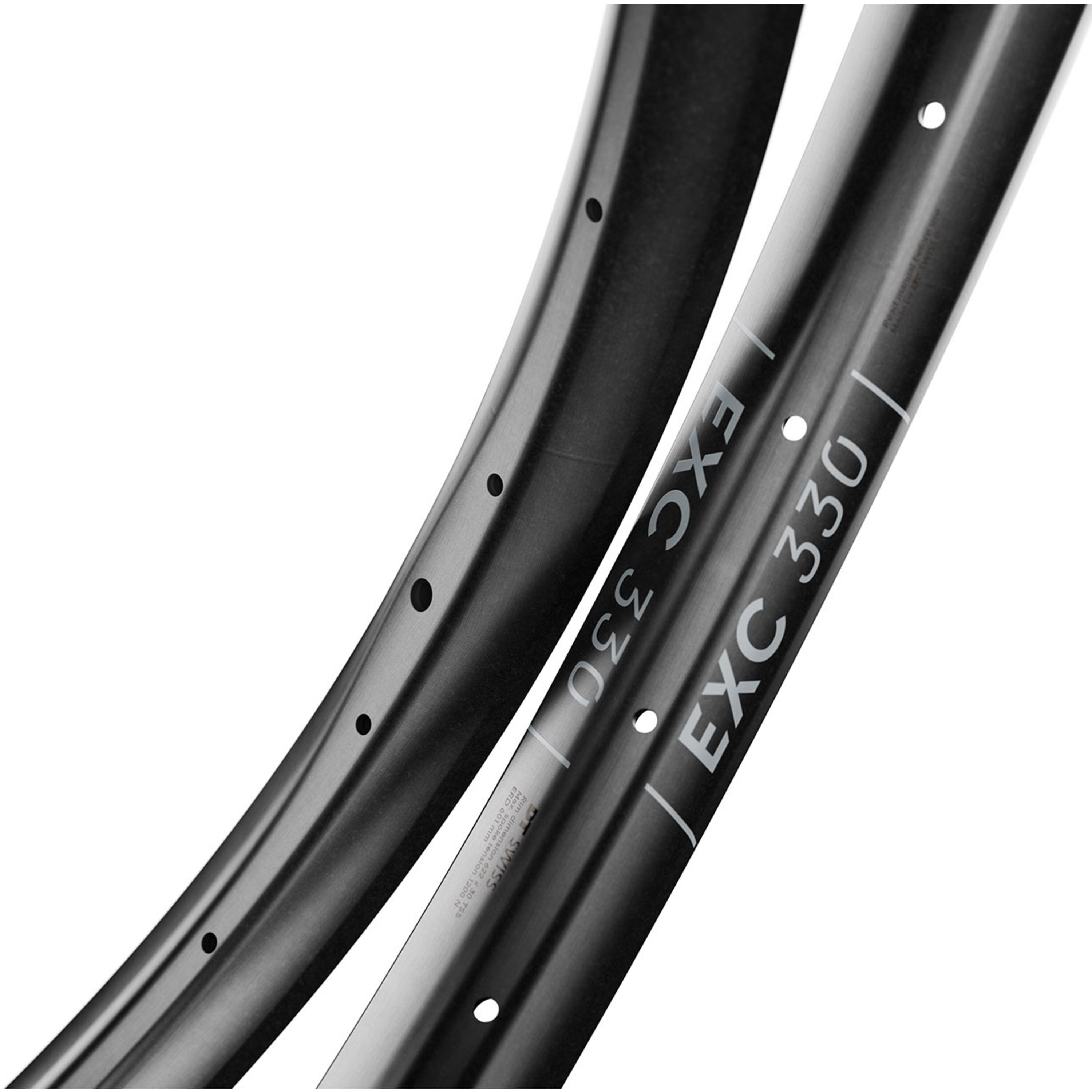DT Swiss EXC 330 Carbon Disc 32h Presta Black Rim