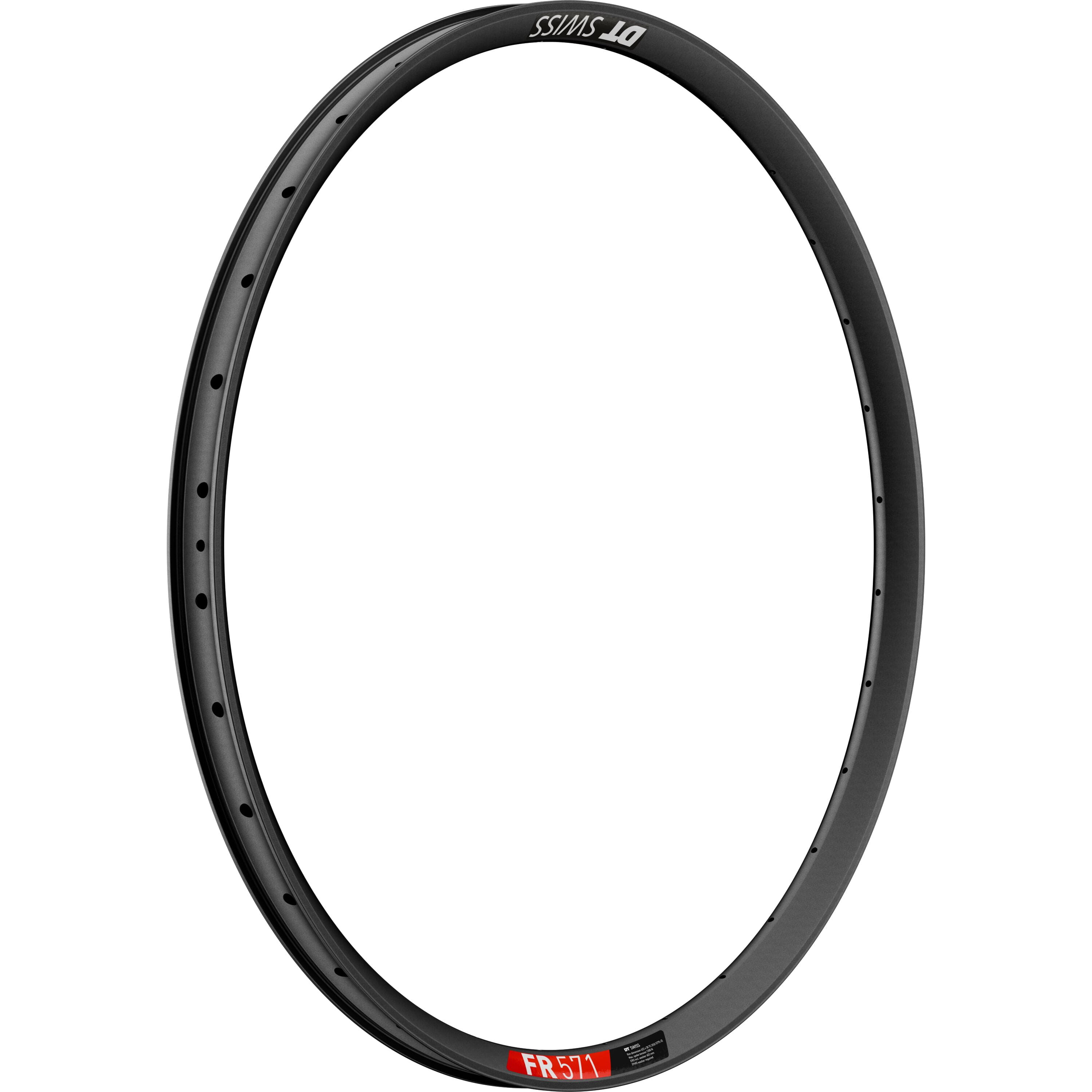 DT Swiss FR 571 SBWT disc-specific Presta Black Rim