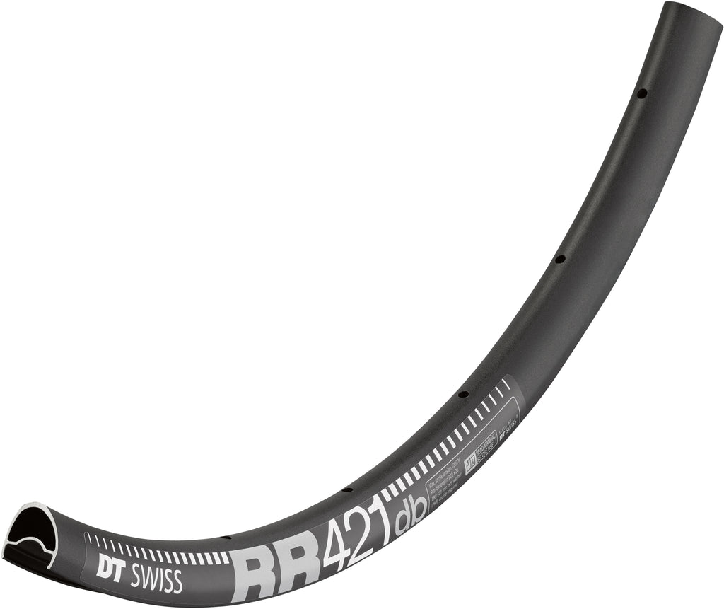 DT Swiss RR 421 asymmetric DB SBWT Presta Black 700c