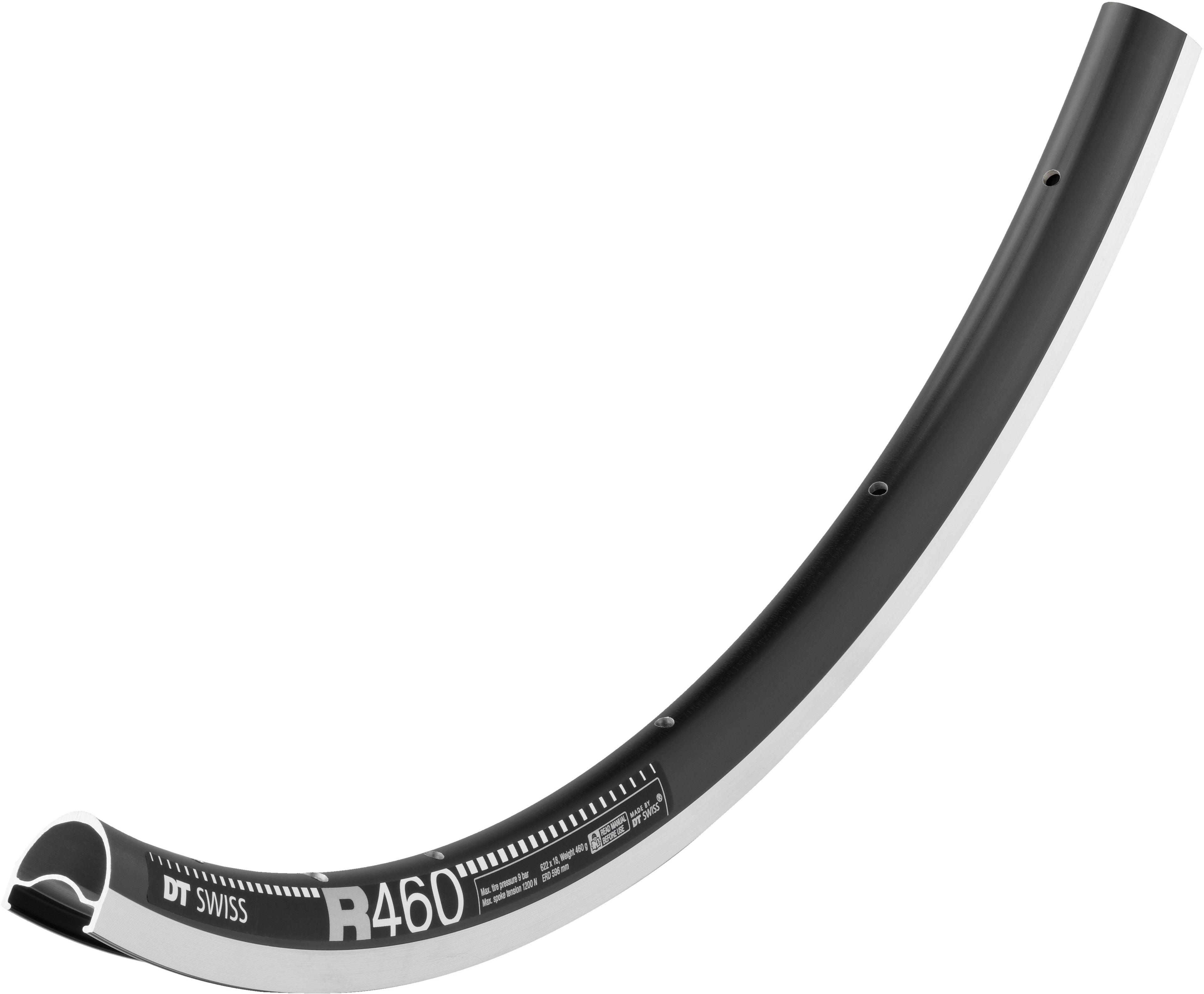 DT Swiss R 460 Sleeve-joined Presta-Drilled Rim Brake Rim 700c