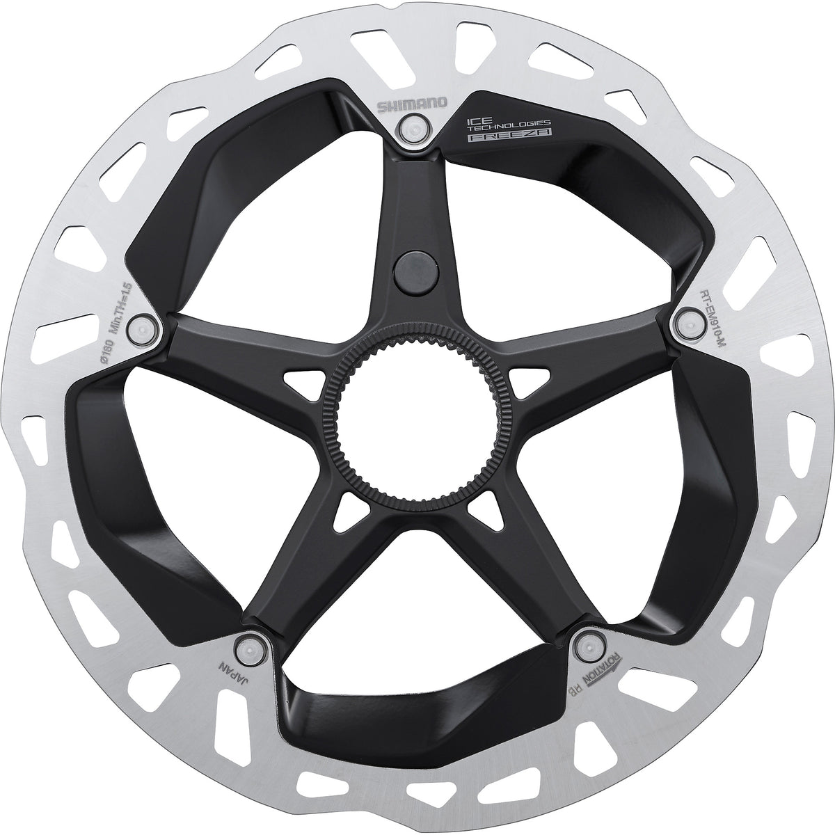 Shimano RT-EM910 Steps rotor, external lockring, Ice Tech FREEZA, 180 mm