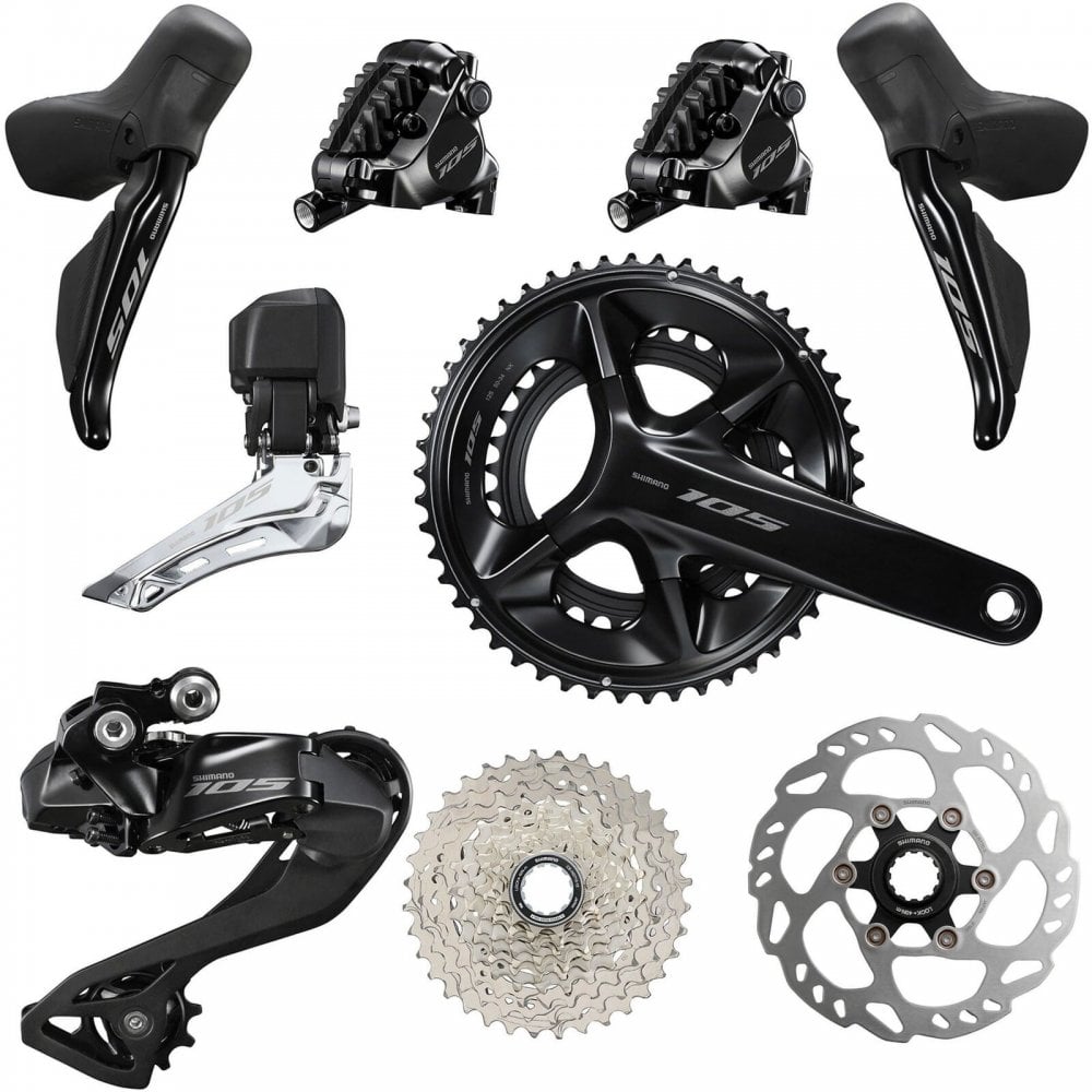 Shimano 105 12sp R7170 Di2 Hydro Disc Groupset