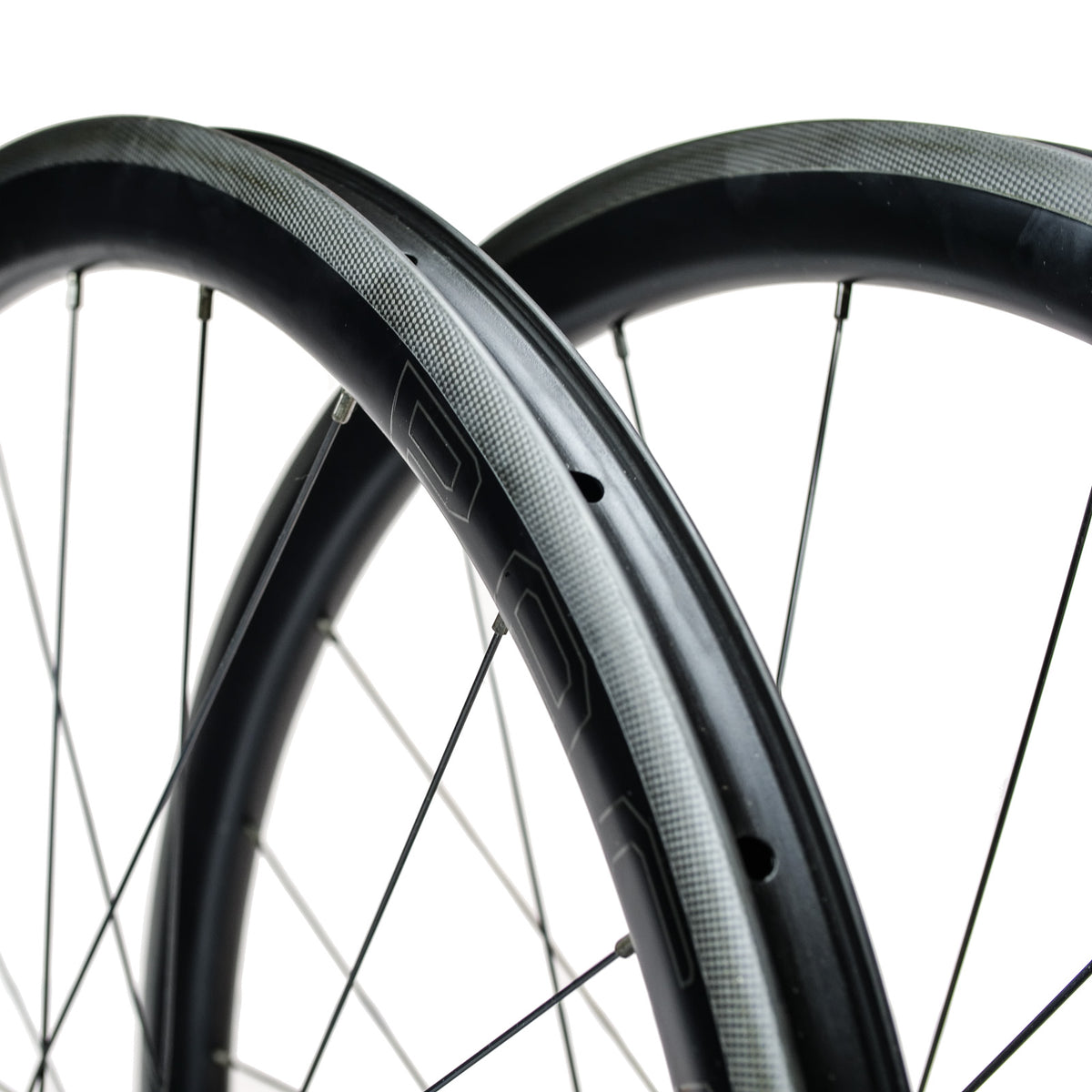 PR38 Carbon Rim Brake Wheelset 700c 20H/20H