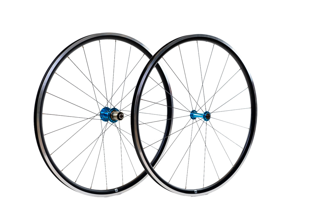 WB Alloy Rim Brake Wheelset 700c - Blue