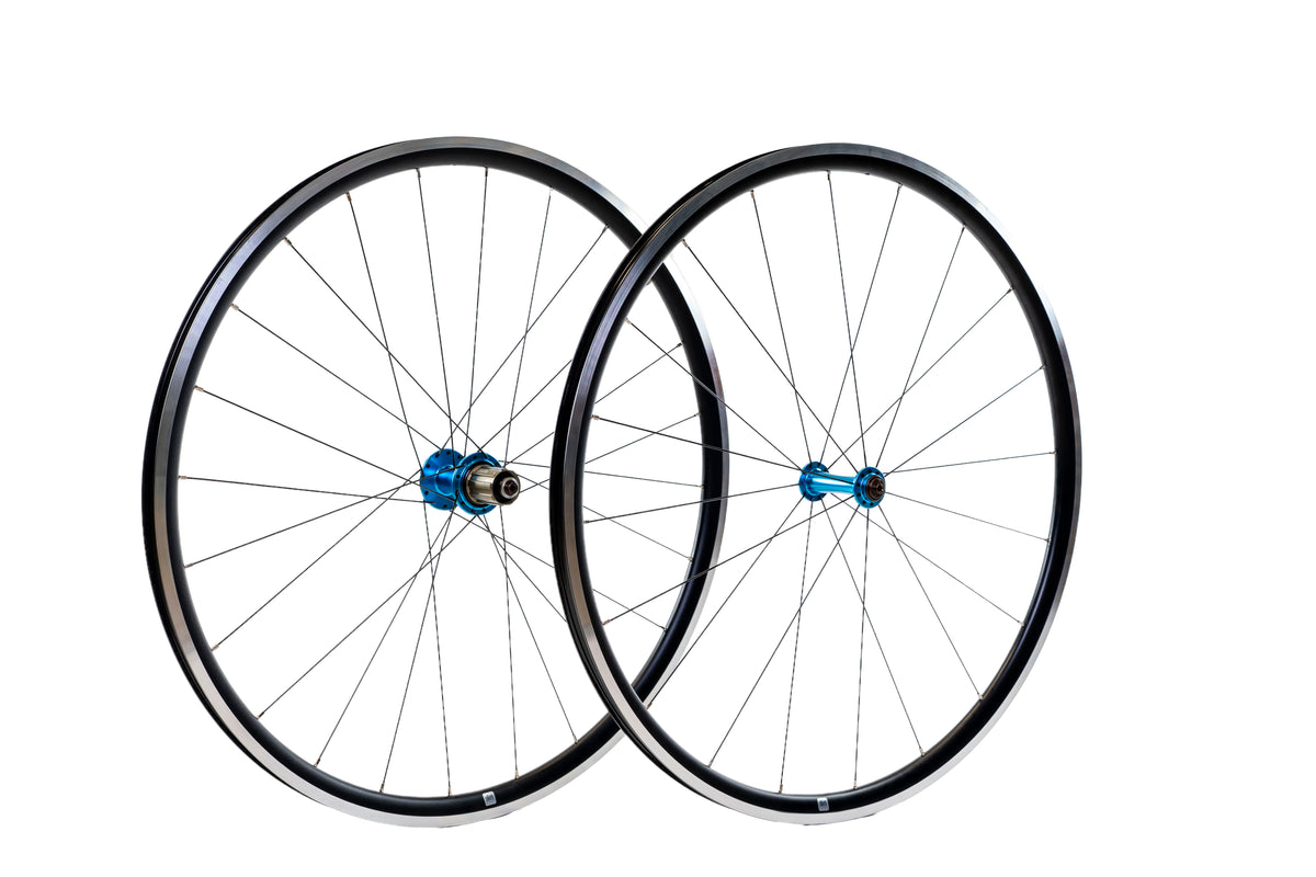 WB Alloy Rim Brake Wheelset 700c - Blue