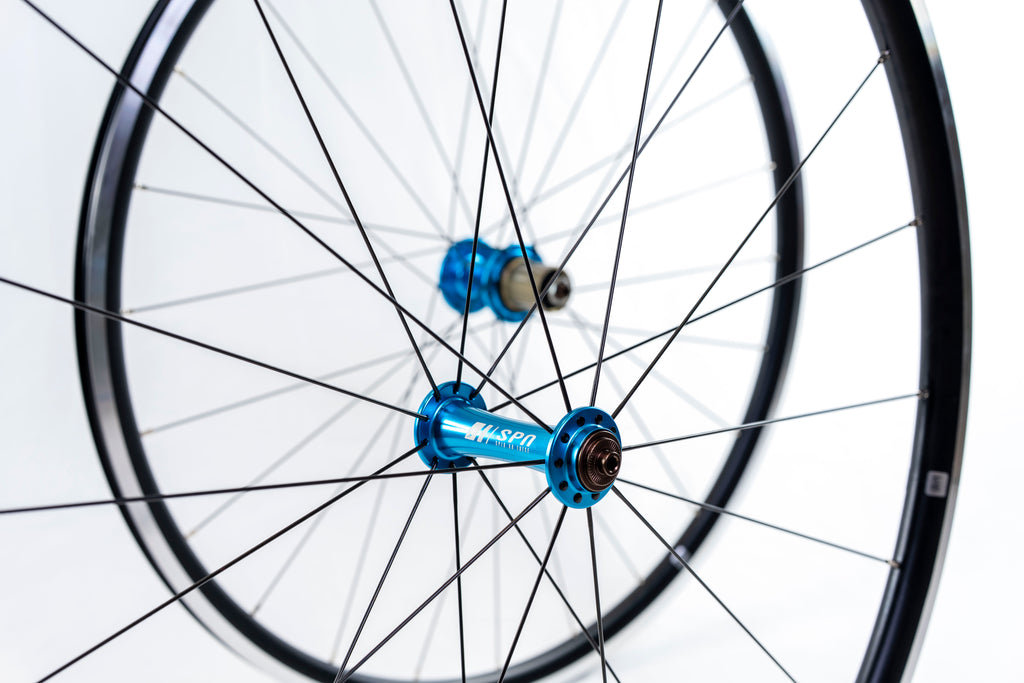 WB Alloy Rim Brake Wheelset 700c - Blue