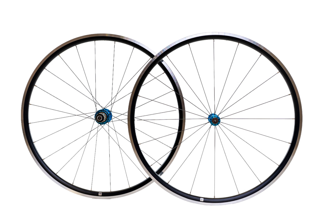 WB Alloy Rim Brake Wheelset 700c - Blue