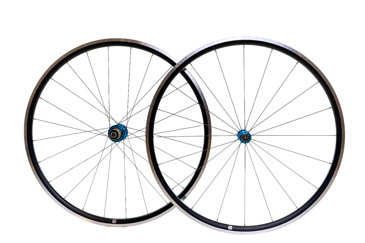 WB Alloy Rim Brake Wheelset 700c - Blue